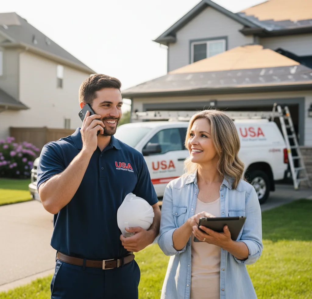 USA Roof Repair Experts customer support in Blanding